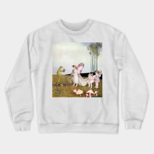 Fairy Wedding - Ida Rentoul Outhwaite Crewneck Sweatshirt